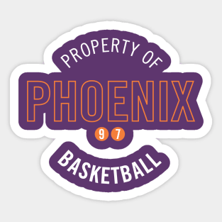 Phoenix Women's Basketball Sticker